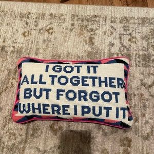 Needlepoint Pillow